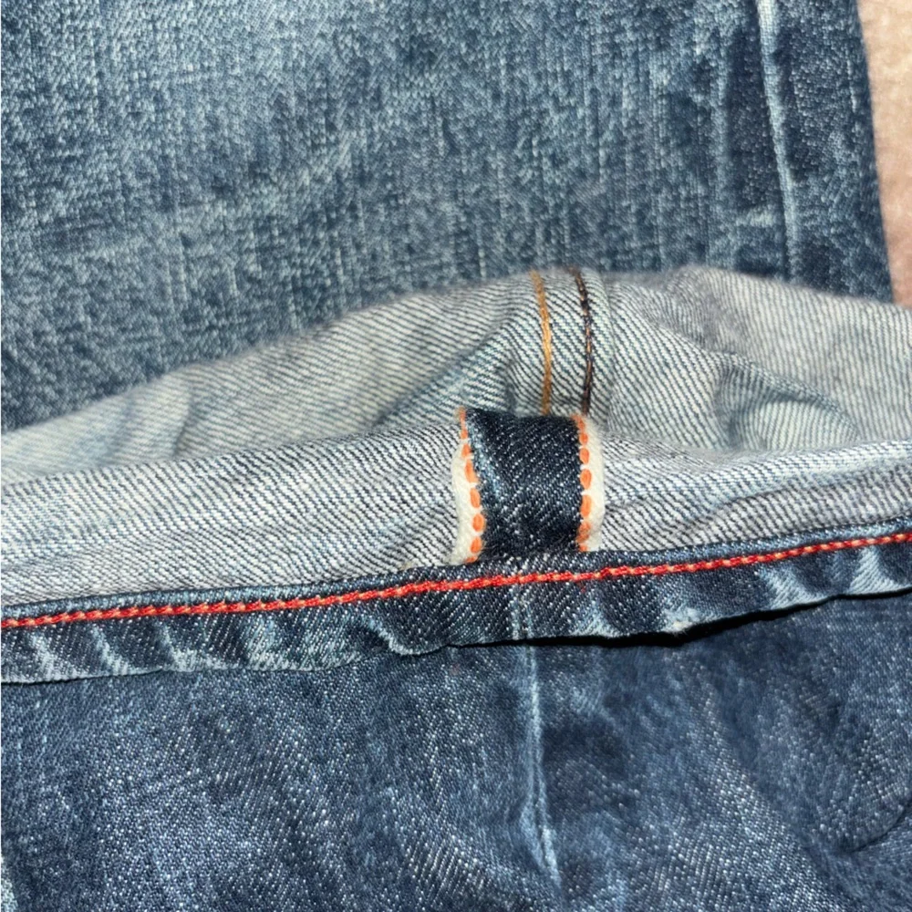 GUSTIN #75 Okayama Straight Jeans Mens Size 38 x 36 Japanese Selvedge Button Fly - Picture 7 of 13